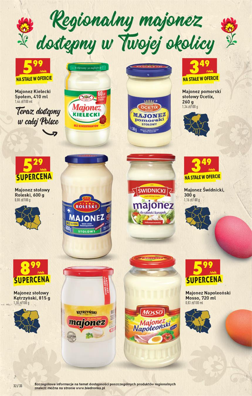 Gazetka Jeronimo Martins Polska SA nr 32 od 2019-04-18 do 2019-04-24