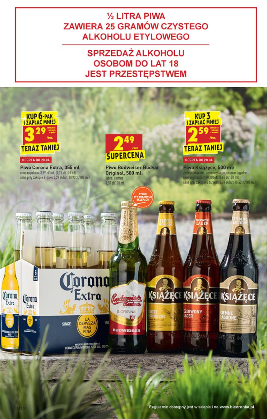 Gazetka Jeronimo Martins Polska SA nr 50 od 2019-04-18 do 2019-04-24
