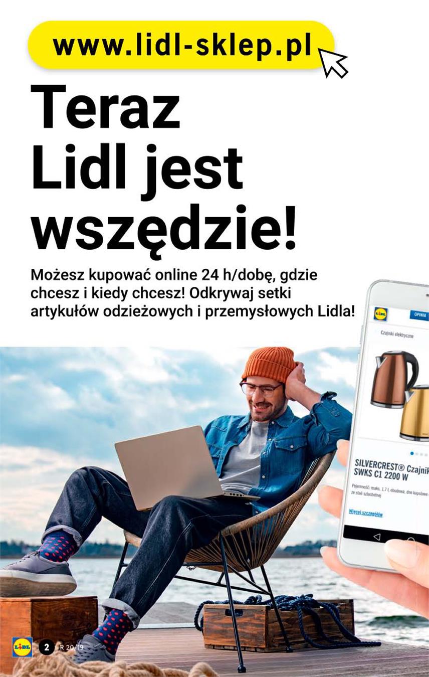 Gazetka Lidl Polska Sp. z o.o. nr 2 od 2019-05-16 do 2019-05-19