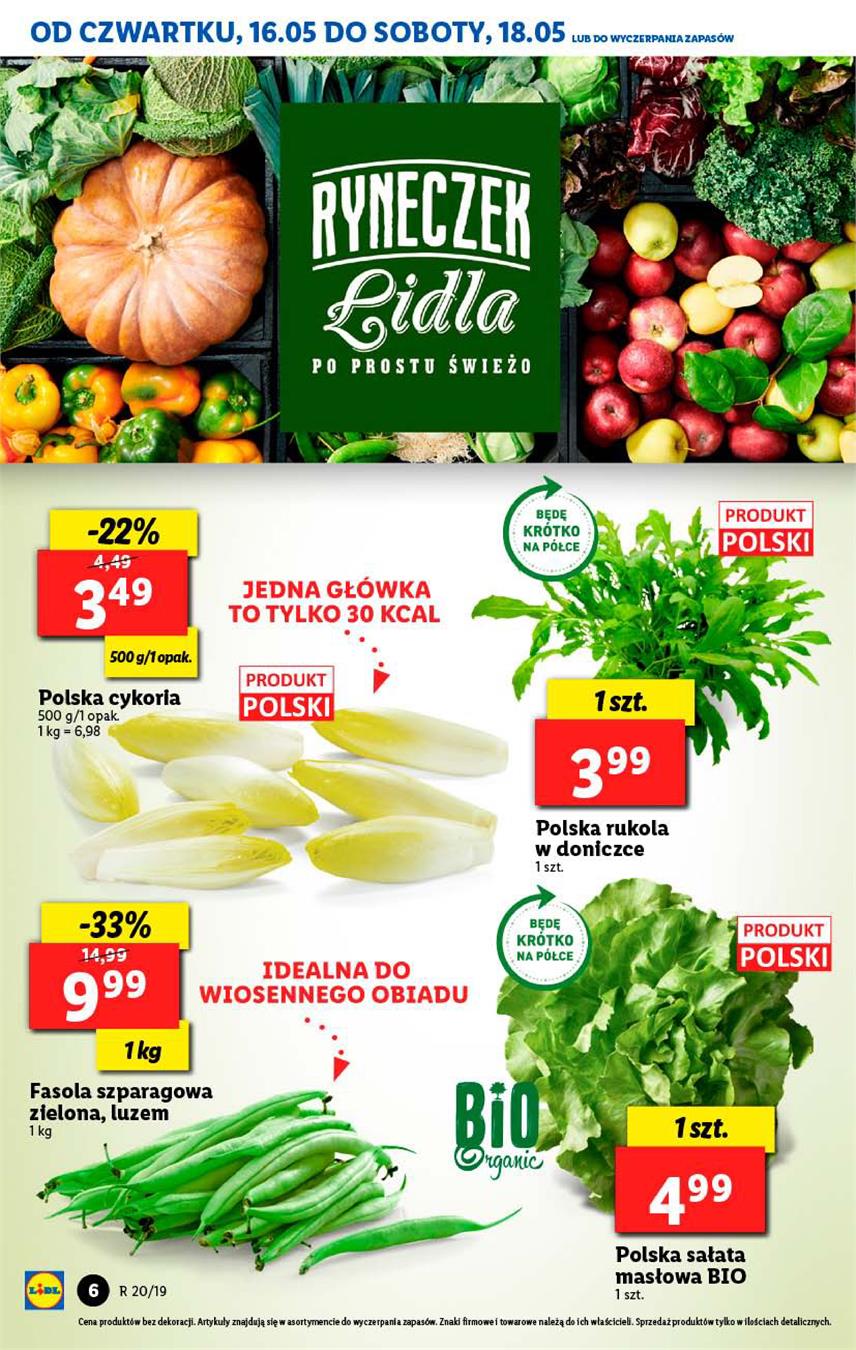 Gazetka Lidl Polska Sp. z o.o. nr 6 od 2019-05-16 do 2019-05-19