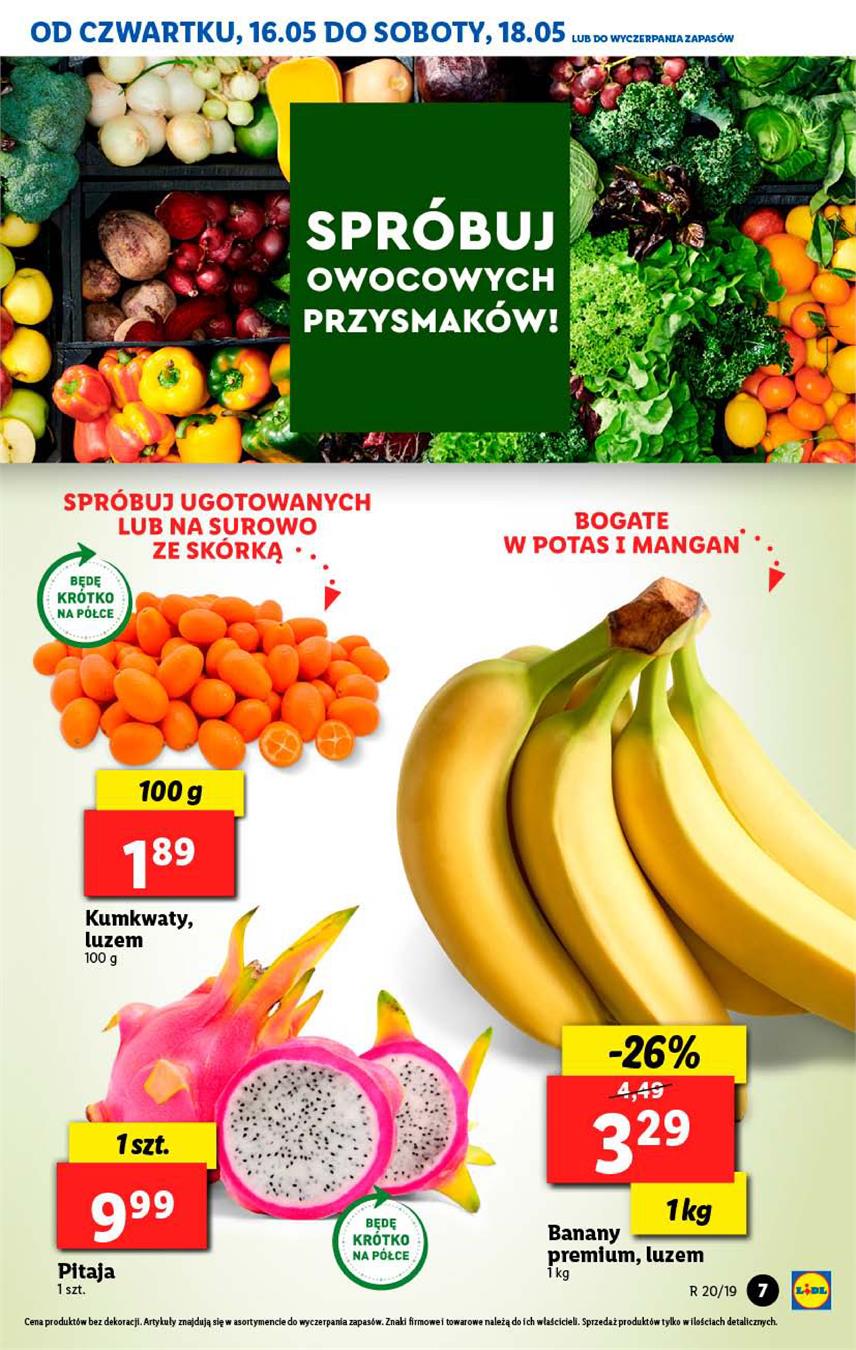 Gazetka Lidl Polska Sp. z o.o. nr 7 od 2019-05-16 do 2019-05-19