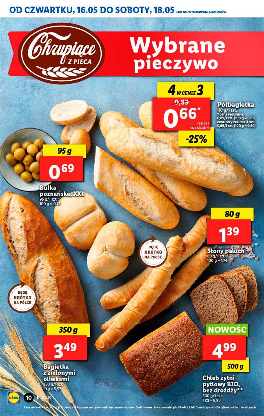 Gazetka Lidl Polska Sp. z o.o. nr 10 od 2019-05-16 do 2019-05-19