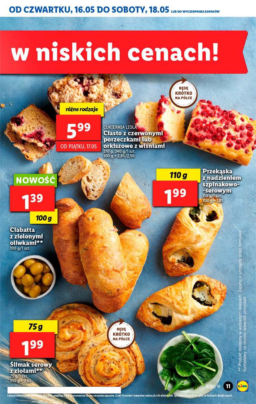 Gazetka Lidl Polska Sp. z o.o. nr 11 od 2019-05-16 do 2019-05-19