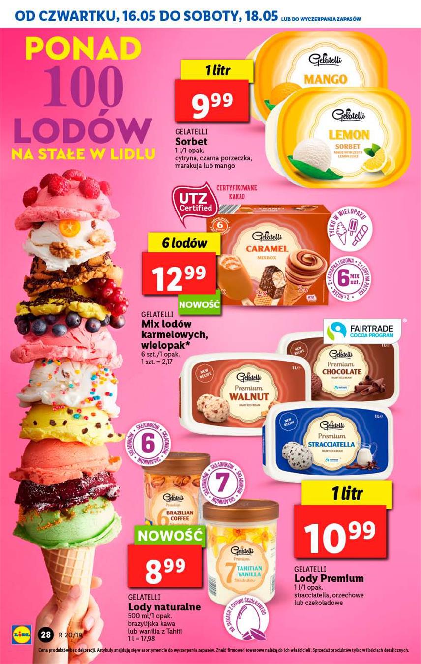 Gazetka Lidl Polska Sp. z o.o. nr 28 od 2019-05-16 do 2019-05-19