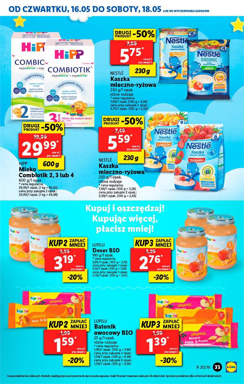 Gazetka Lidl Polska Sp. z o.o. nr 33 od 2019-05-16 do 2019-05-19