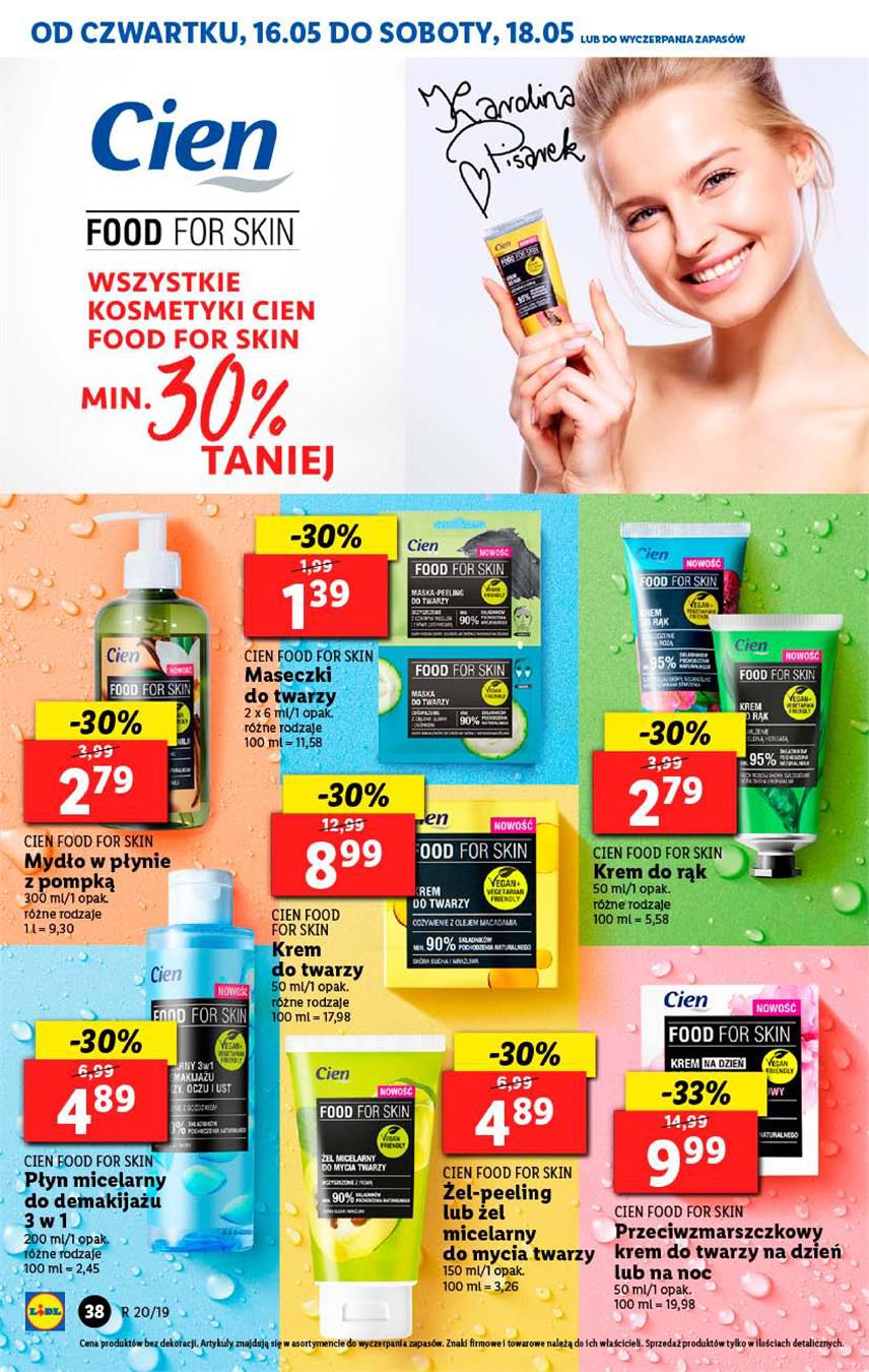 Gazetka Lidl Polska Sp. z o.o. nr 38 od 2019-05-16 do 2019-05-19