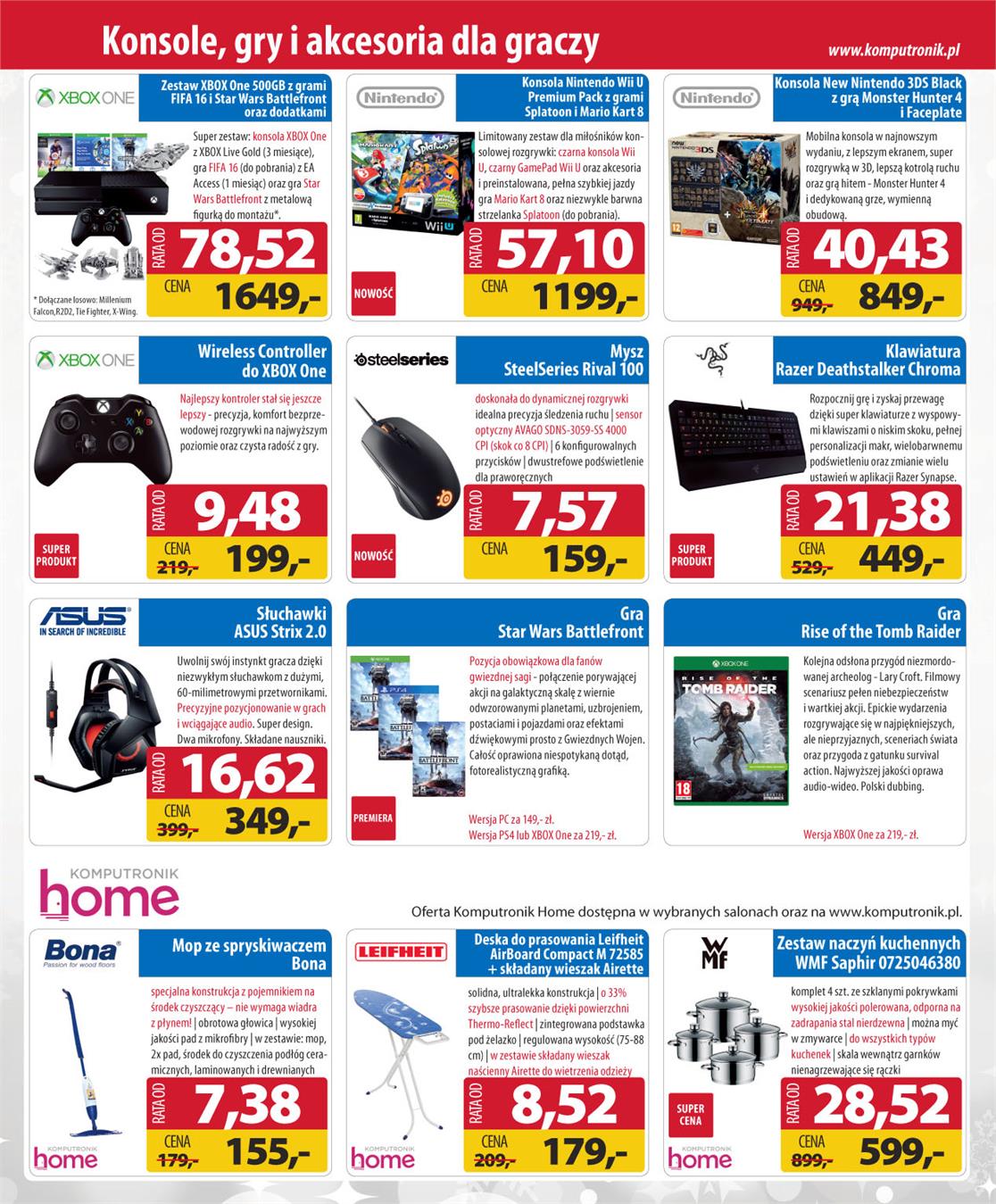Gazetka Komputronik SA nr 9 od 2015-11-23 do 4900-03-02