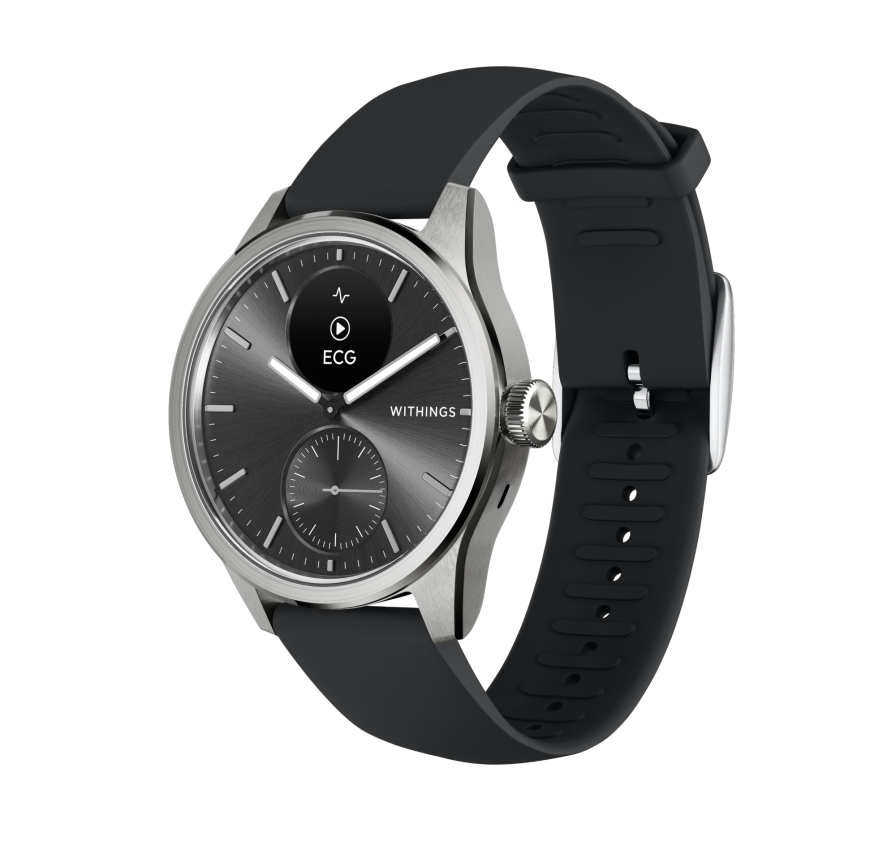 Kwmobile 3X Protection écran Compatible Avec Withings Scanwatch 38mm - Set De Film Plastique Transparent Pour Fitness Tracker