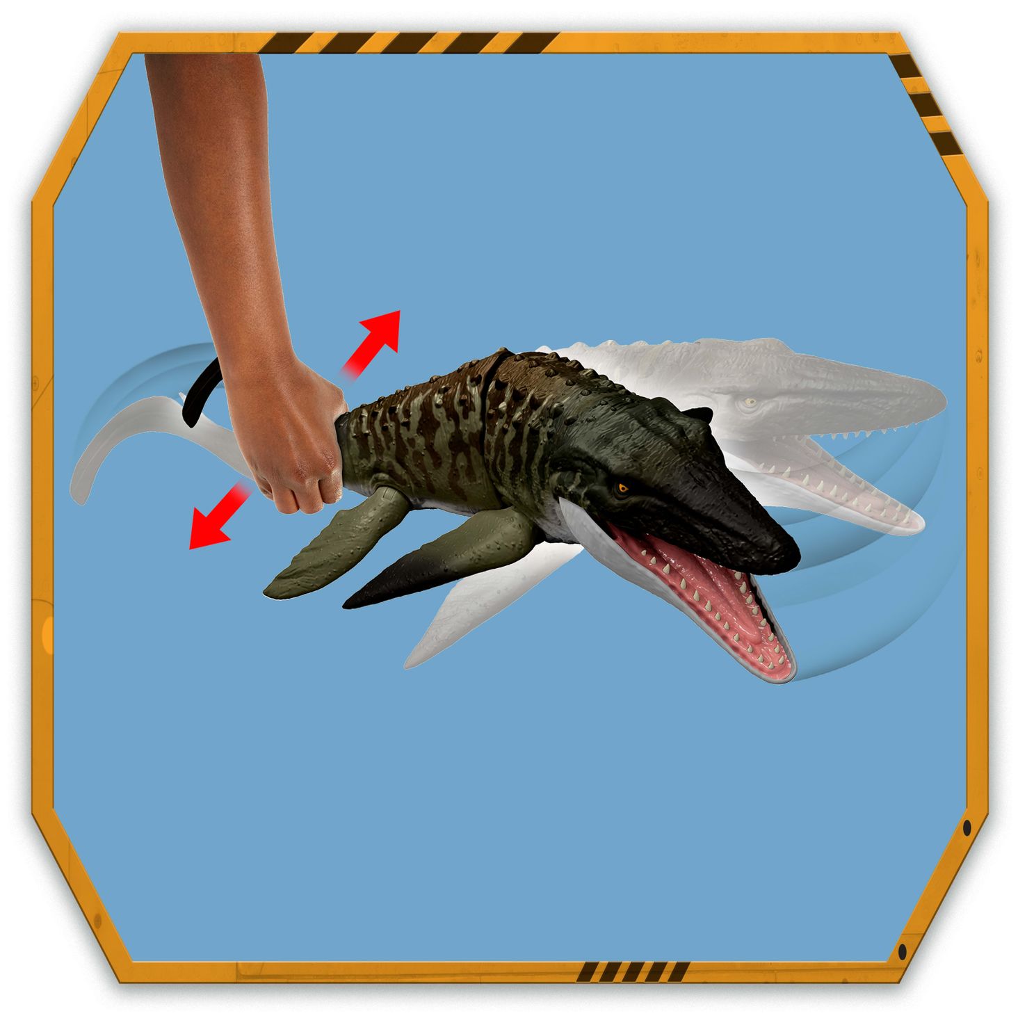 Світ Юрського періоду: Укус і вибух: Атака пащею мозазавра: Динозавр 5