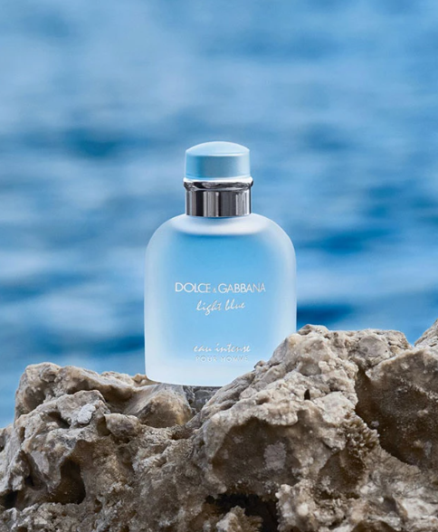 DOLCE & GABBANA Light Blue intense 男性用香水 Dolce&Gabbana Light Blue Intense Pour Homme Woda Perfumowana 100