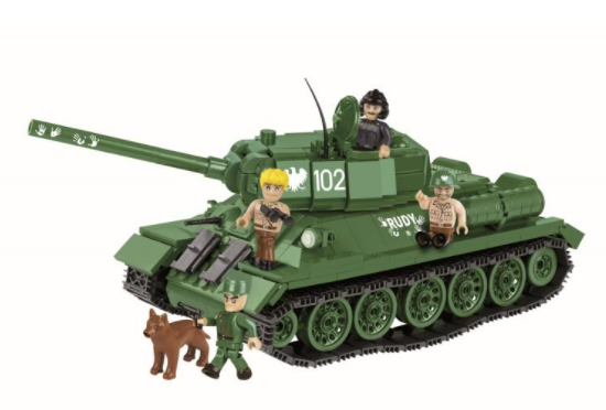 Cobi Small army klocki T34/85 Rudy 530el. 2486