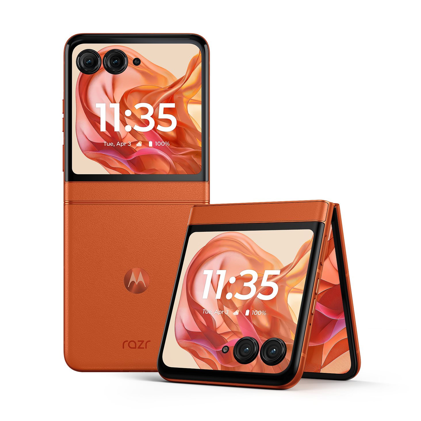Motorola Razr 50 Pomarańczowy