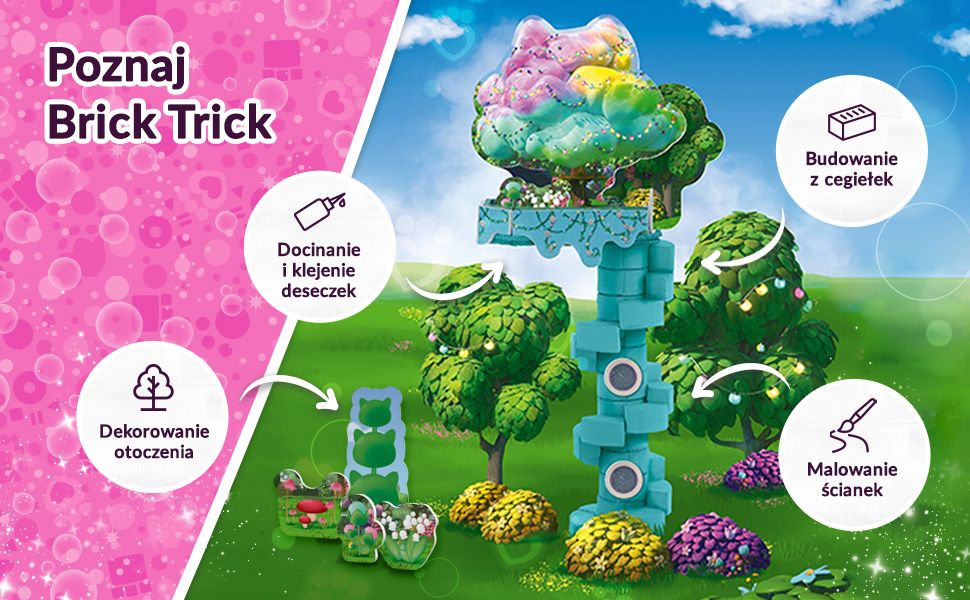 Brick Trick Koci Domek Gabi