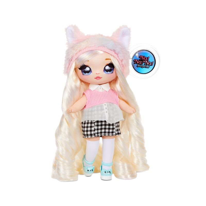 Lalka Na Na Na Surprise Lalka i pluszak 2w1 Paula Purrfect