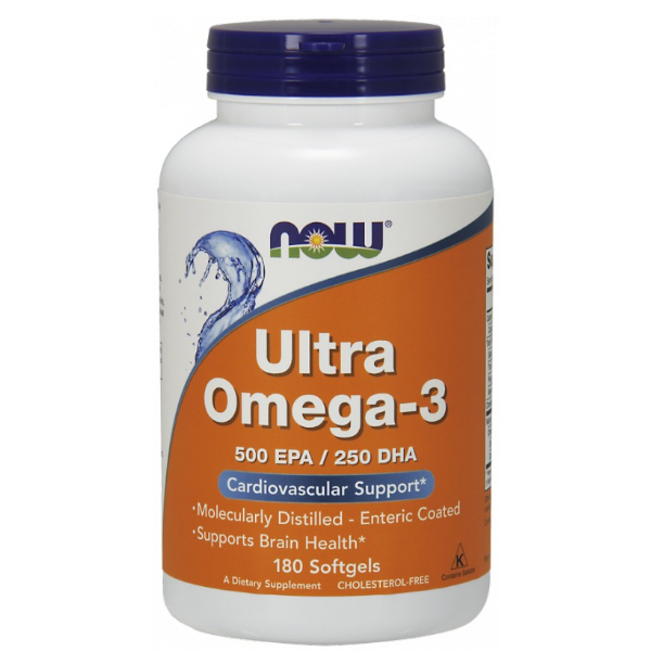 Now Foods Ultra Omega 3 500 Epa 250 Dha 180 K