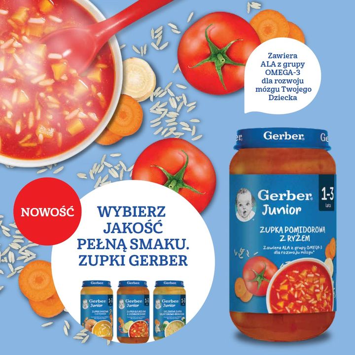 zupy GERBER Junior