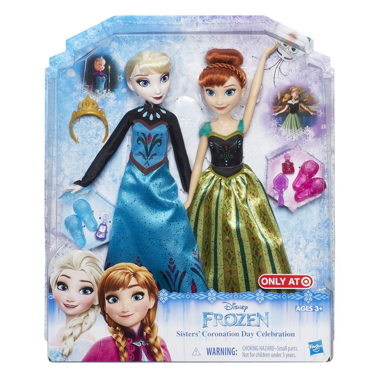 Lalka Hasbro Disney Frozen Anna I Elsa Koronacja B6172 - Ceny i opinie ...