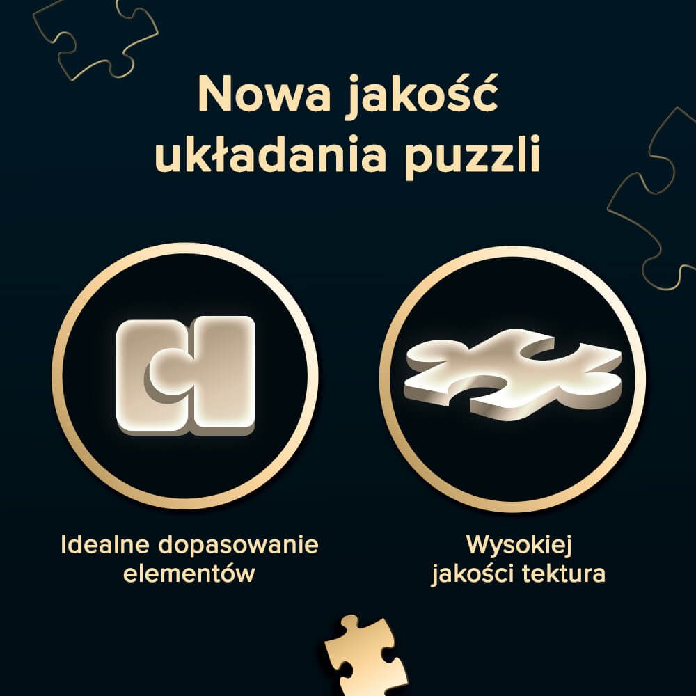 Doceń wyjątkową jakość puzzli 