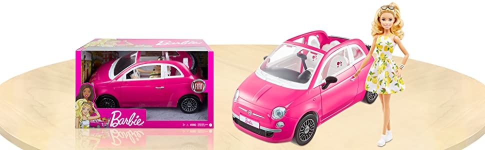 Barbie Carro Fiat Com Boneca GXR57 - Mattel em Promoção na Americanas