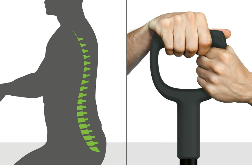 Cellfast Szufla ergonomia