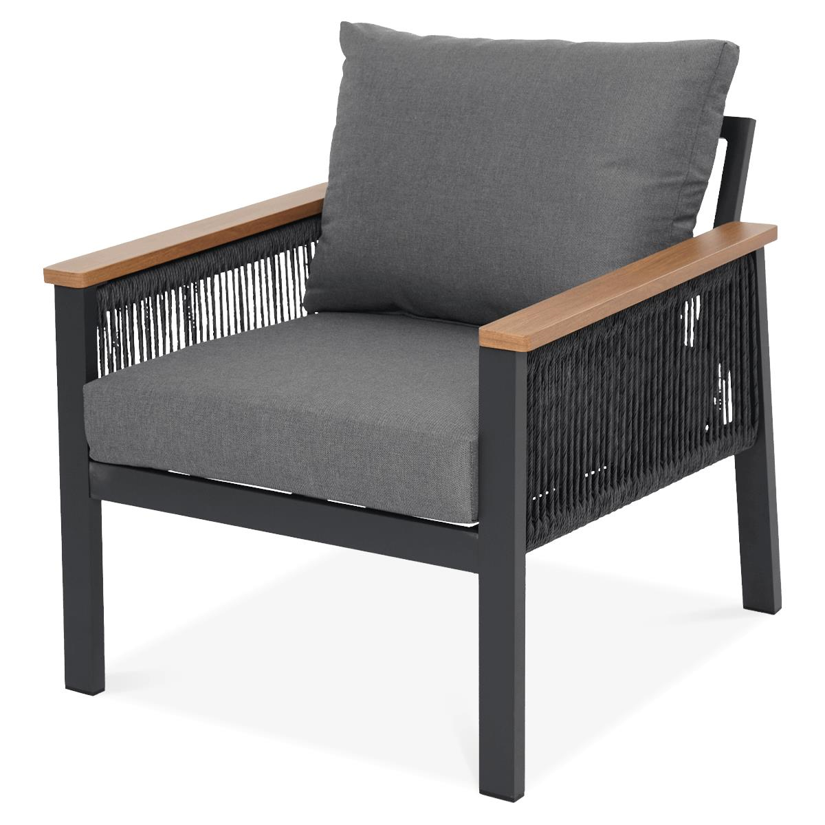 Fotel Ogrodowy Ascona Dark Grey Focus Garden - Ceny i opinie