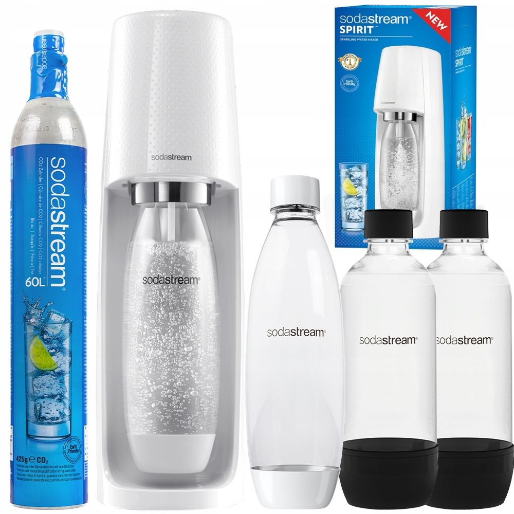 Saturator do gazowania wody SodaStream Gaia 3 butelki + bolero - Saturatory  - Opinie i ceny na Ceneo.pl