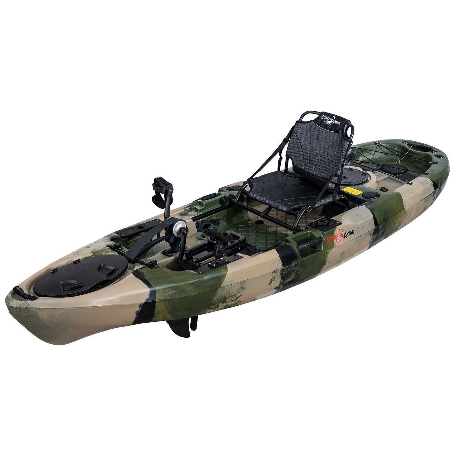 Kajak wędkarski z napędem nożnym do pływania Scorpio kayak Pedal