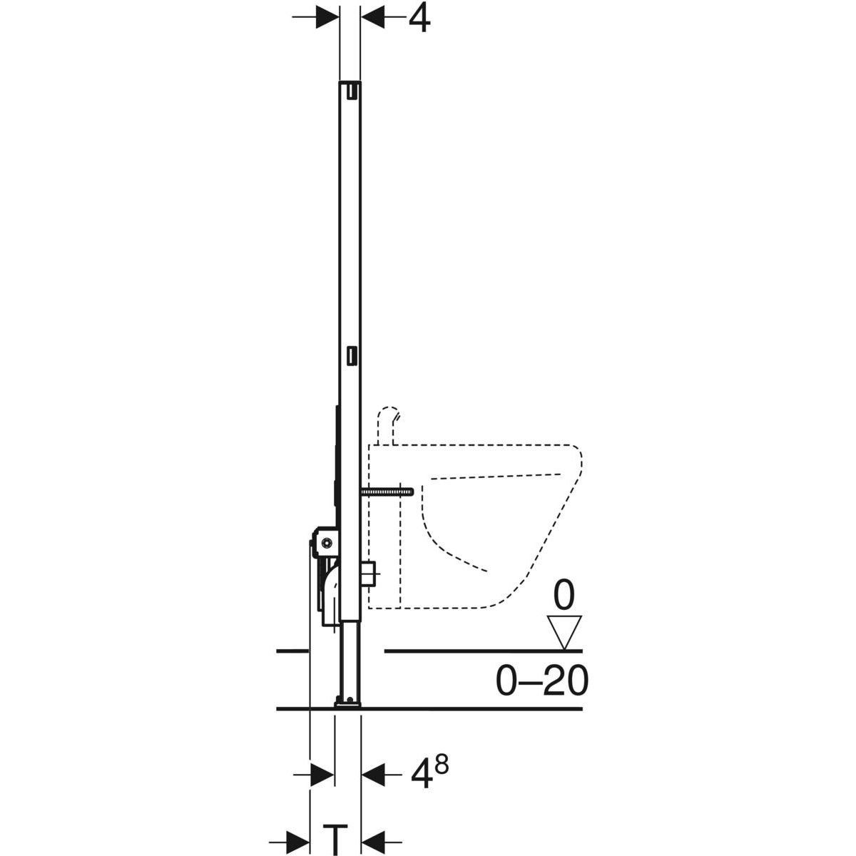 geberit rysunek techniczny