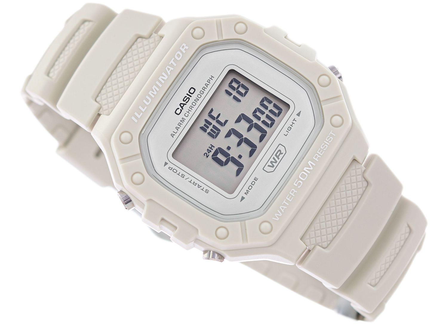 Orologio uomo Casio W-215H-8AVEF Orologio Batteria 7 anni, Sveglia