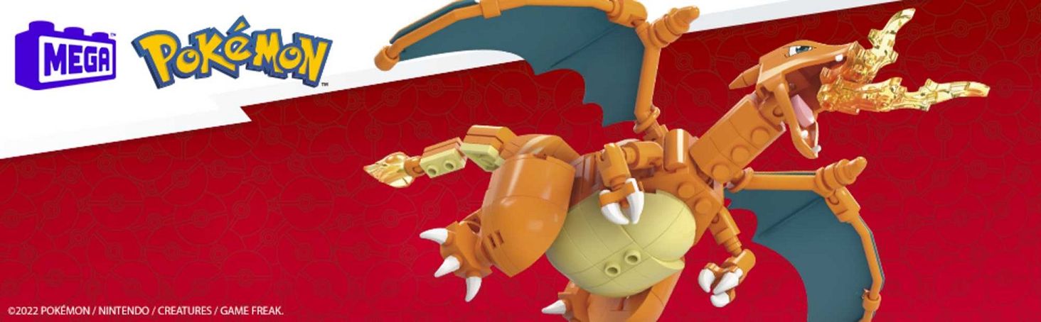 Mega Pokemon Charizard Building Kit With Motion - 1664pcs : Target