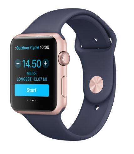 Apple Watch - 初代Applewatch42mm Apple Watch Series 1 42mm Szary/Czarny (MP032MPA) - Opinie i