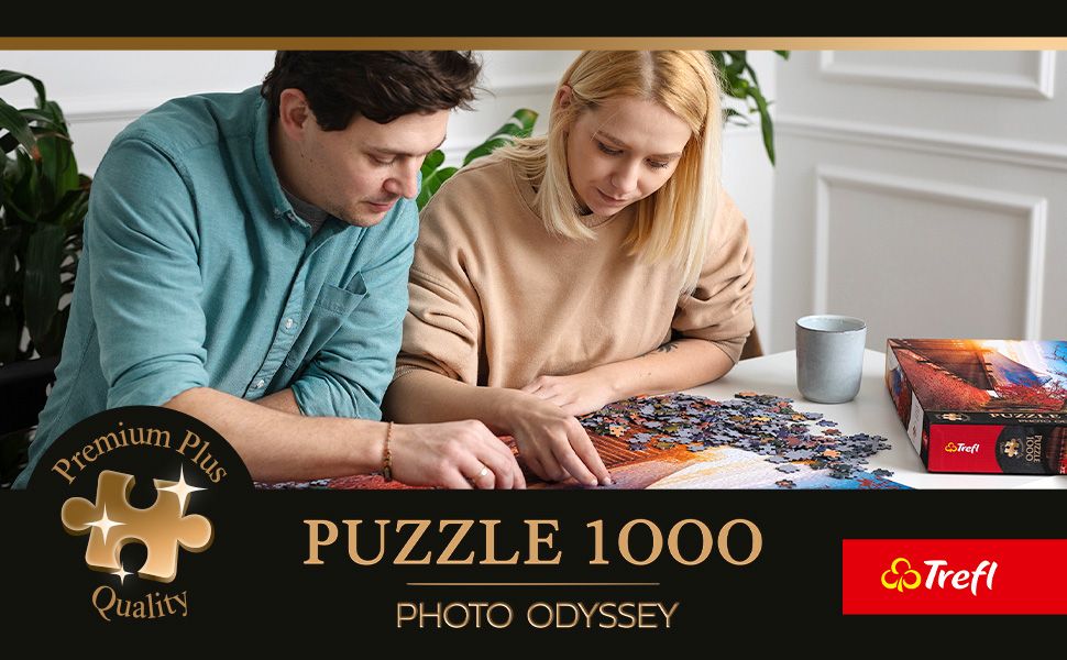 Trefl Premium Plus Quality - Puzzle Photo Odyssey: Monte Fuji, Giappone - 1000 Pezzi, Foto Uniche, Tessere Perfettamente Abbinabili, Per Adulti E Bambini A Partire Dai 12 Anni
