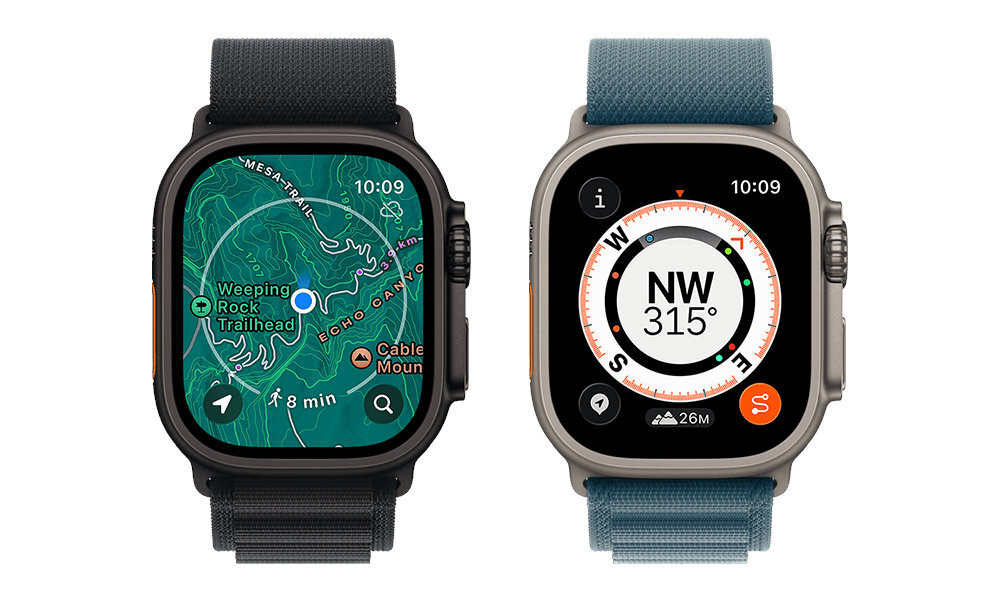 Apple black 3個 Apple White 1個 Apple Watch Ultra 3 GPS + Cellular 49mm tytan czarny