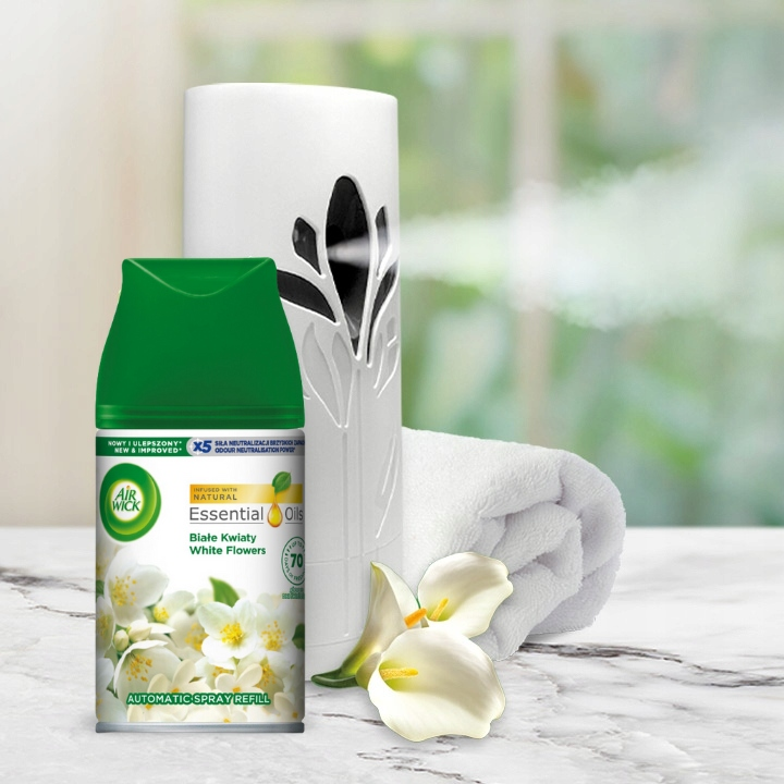 Air Wick Active Fresh Białe Kwiaty 228ml