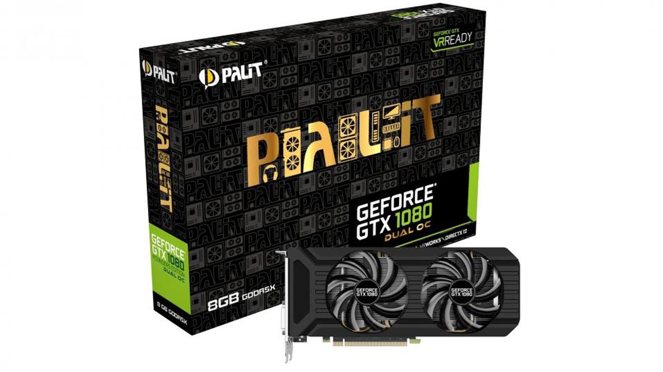 GTX 1080 DUAL 8G GEFORCE 格安！！ Palit GeForce GTX 1080 DUAL 8GB GDDR5X (256 Bit) DVI-D, HDMI