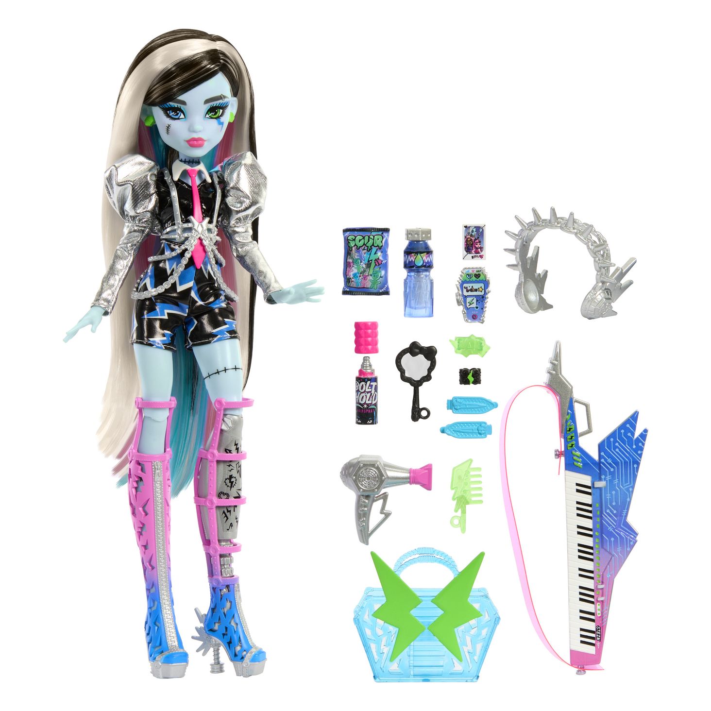 Lalka Mattel Monster High Frankie Stein Elektryzujący Styl