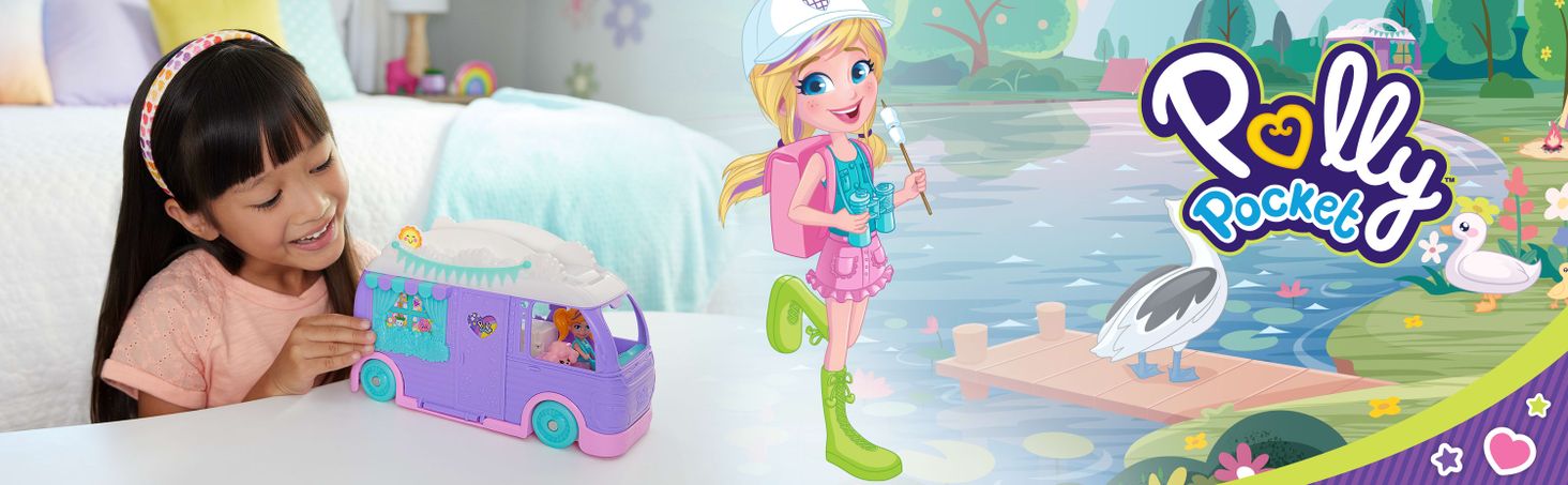  POLLY POCKET Glampingowy Van Kamper 2