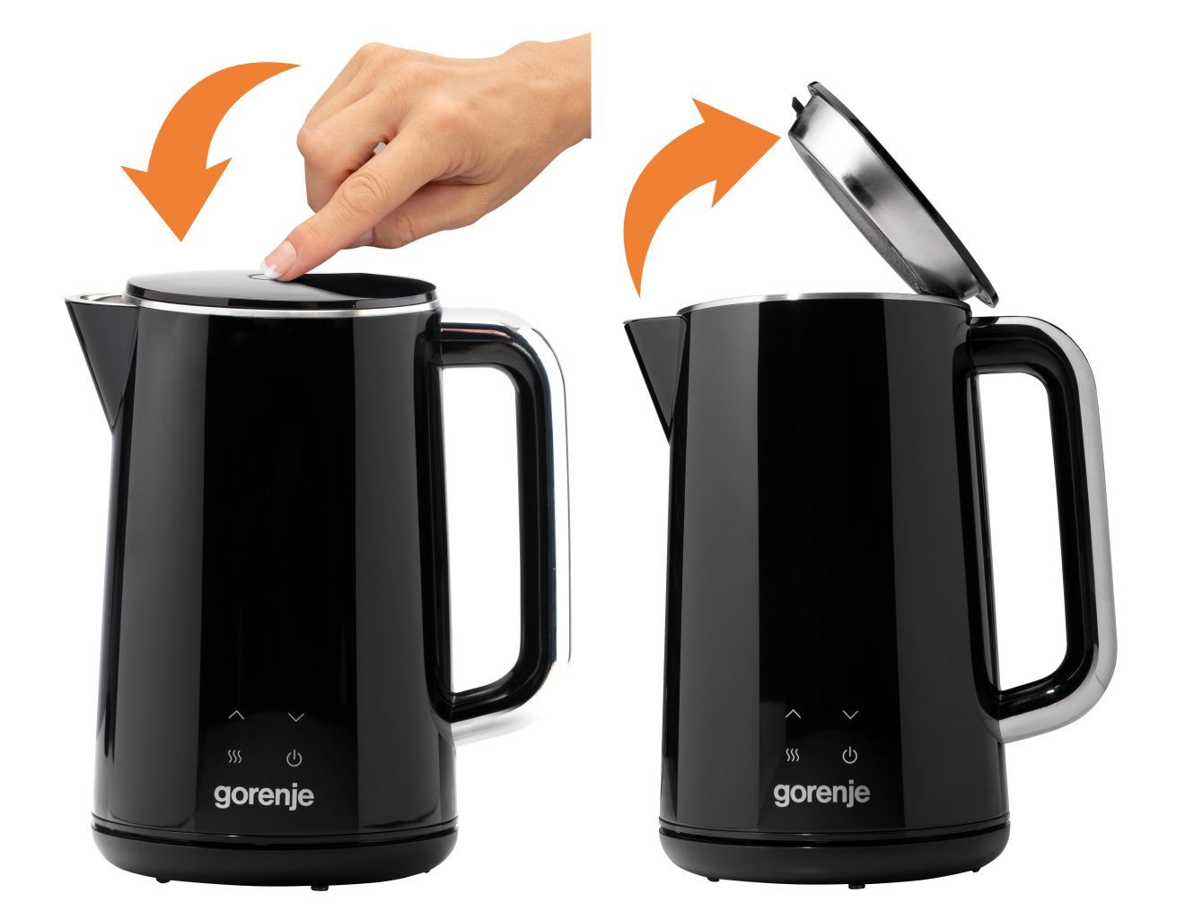 Gorenje Przycisk zwalniający blokadę chłodnej pokrywy