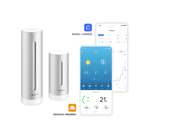 Netatmo aplikacja Home + Control