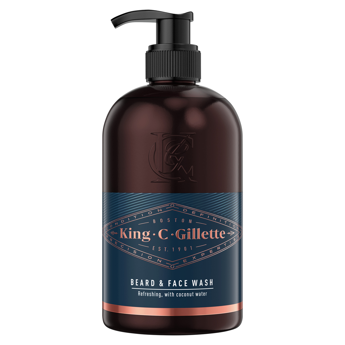 King C. Gillette Płyn do mycia twarzy i zarostu 350 ml