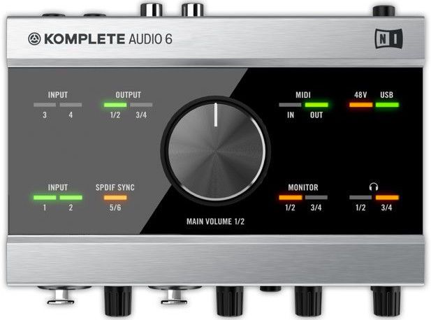 NATIVE INSTRUMENTS KOMPLETE AUDIO 6 MK2 INTERFEJS AUDIO - Ceny i opinie -  Ceneo.pl