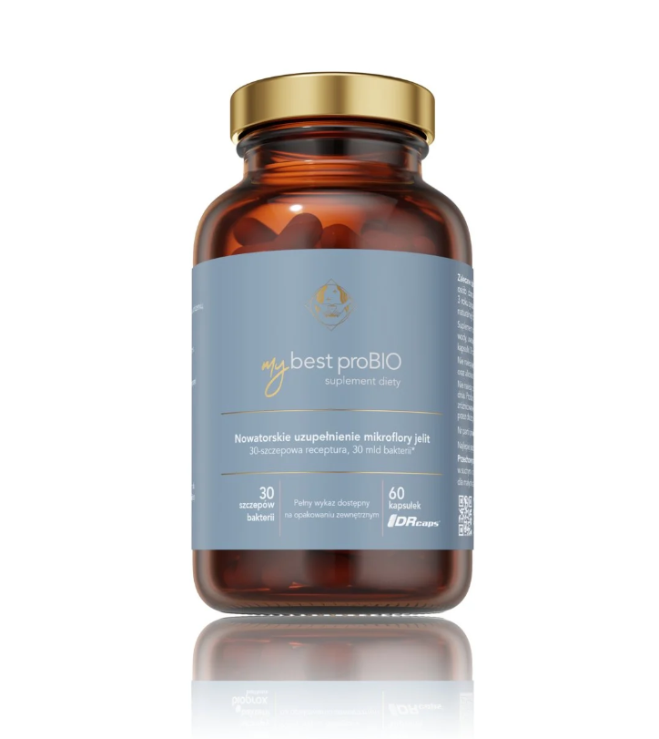 Mybestpharm My Best Probio 60kaps. - Opinie i ceny na Ceneo.pl