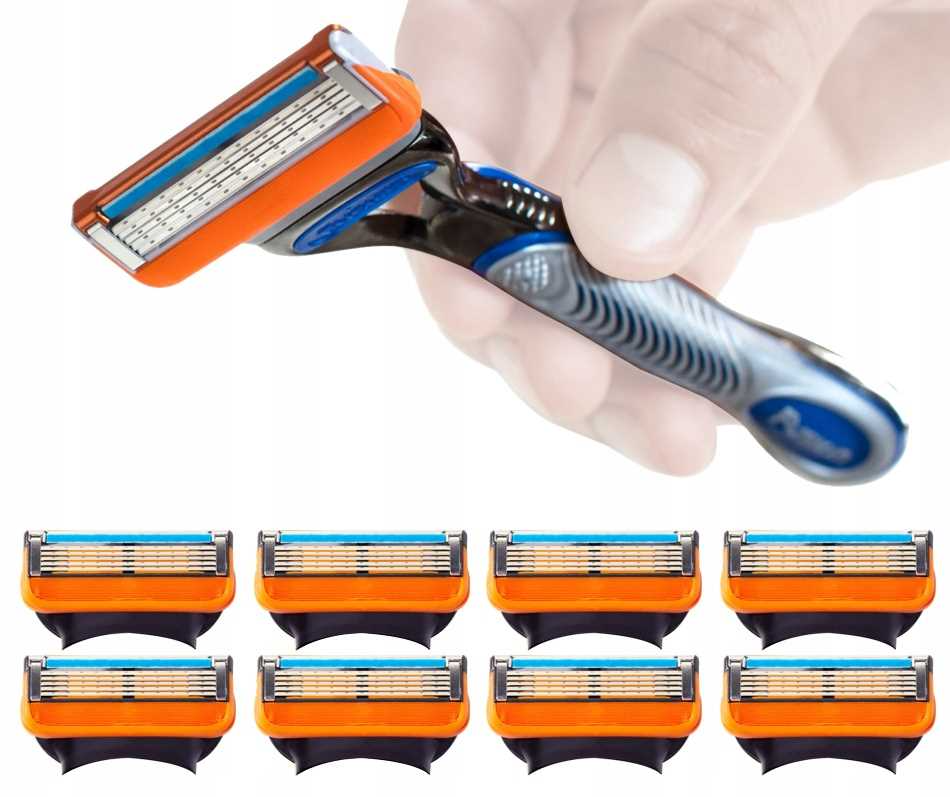 Gillette 8Szt Wkłady Fusion5 Power Ostrza - grafika 2