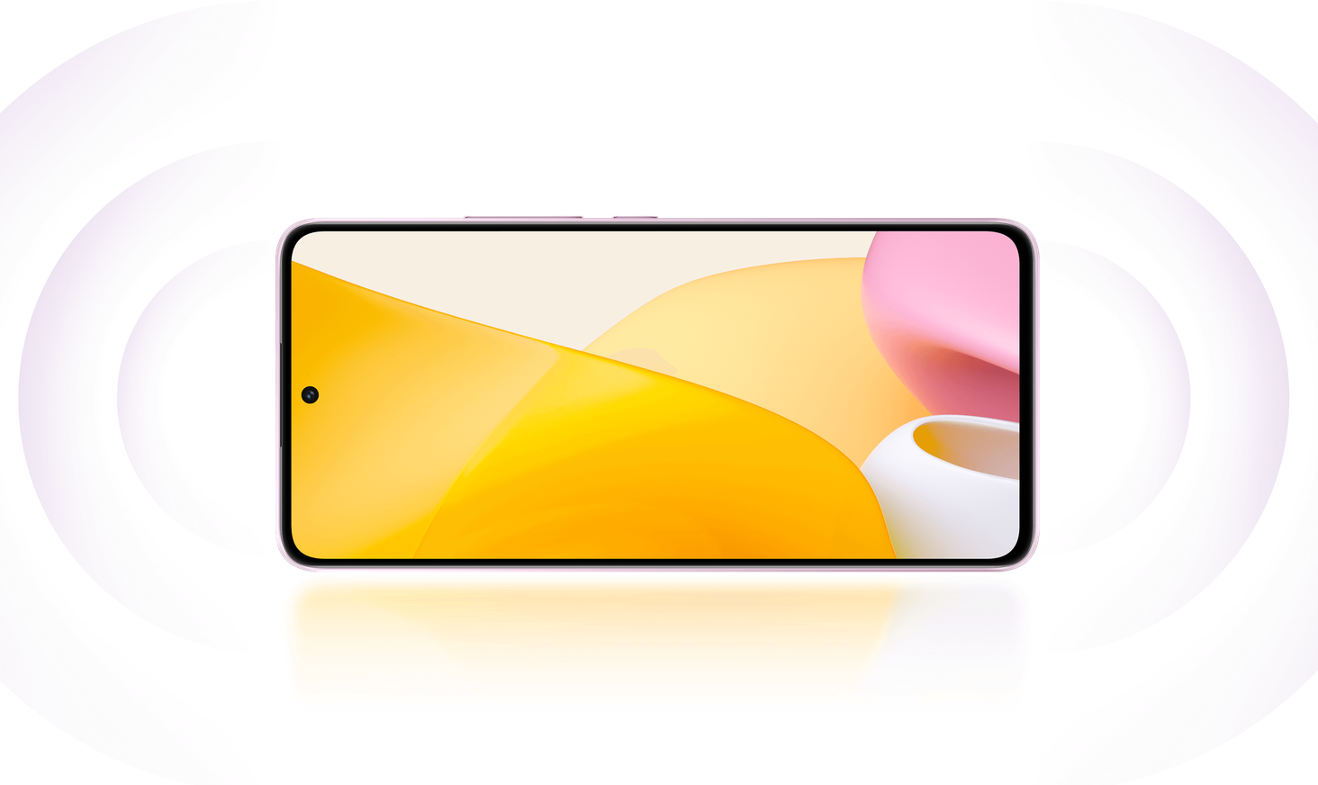 Xiaomi 12 Lite Telefon na jasnym tle