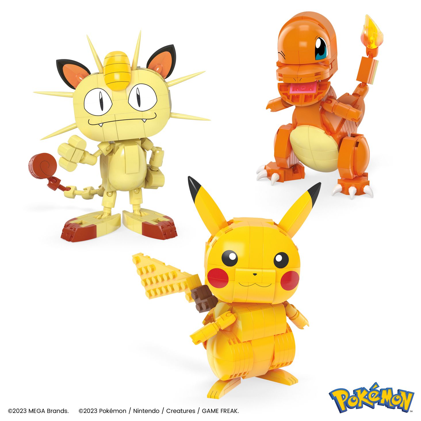  MEGA Pokemon „Buduj i eksponuj” Trio z Kanto 1