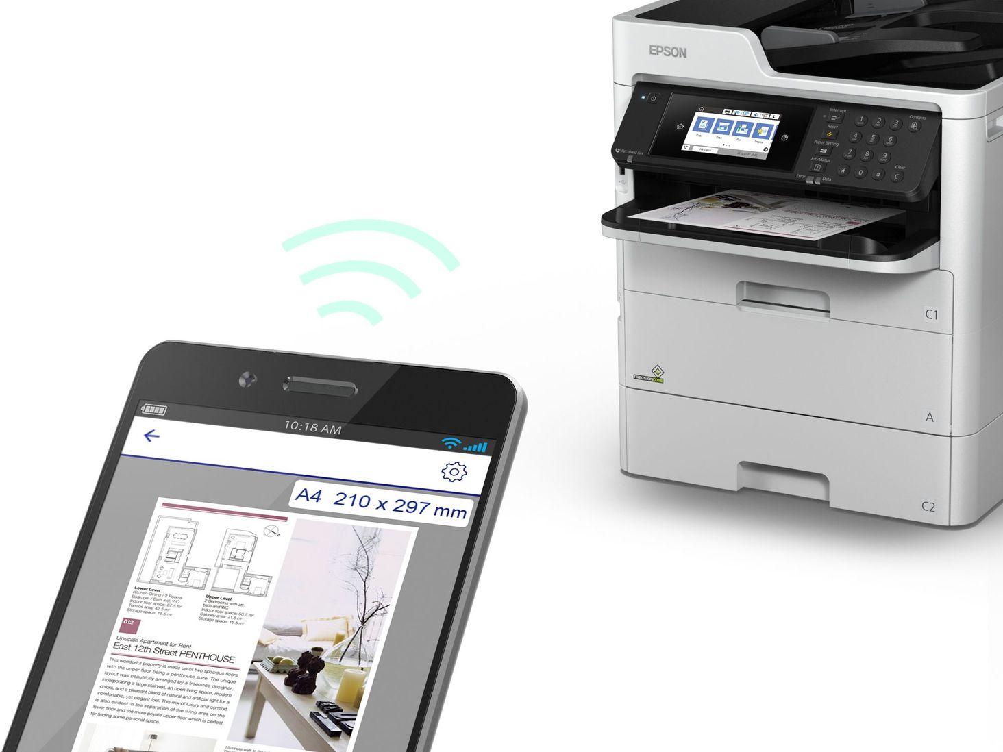 EPSON WorkForce Pro WF-C579RDTWF - 5