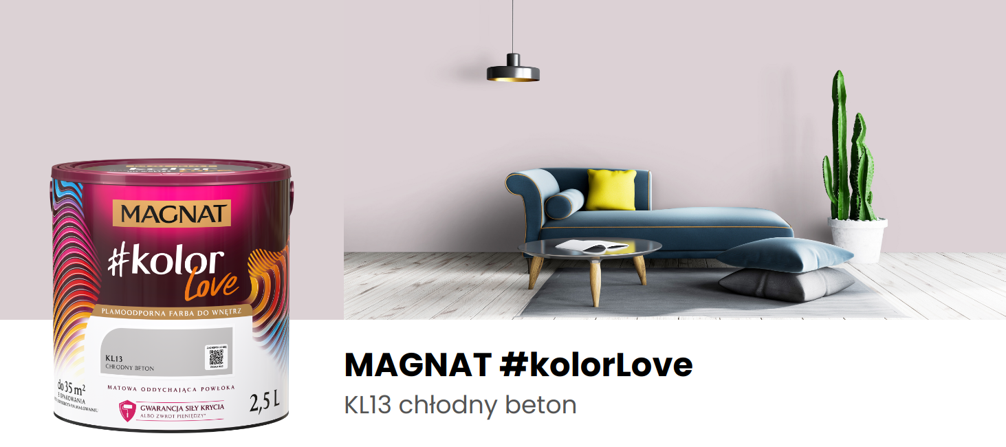 Magnat kolorlove kl13 chłodny beton