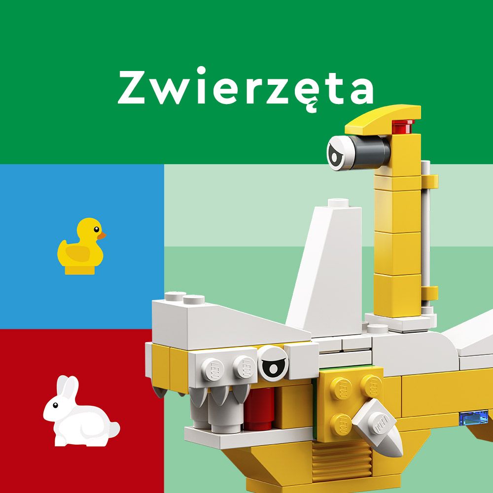 LEGO zainteresowania zwierzęta