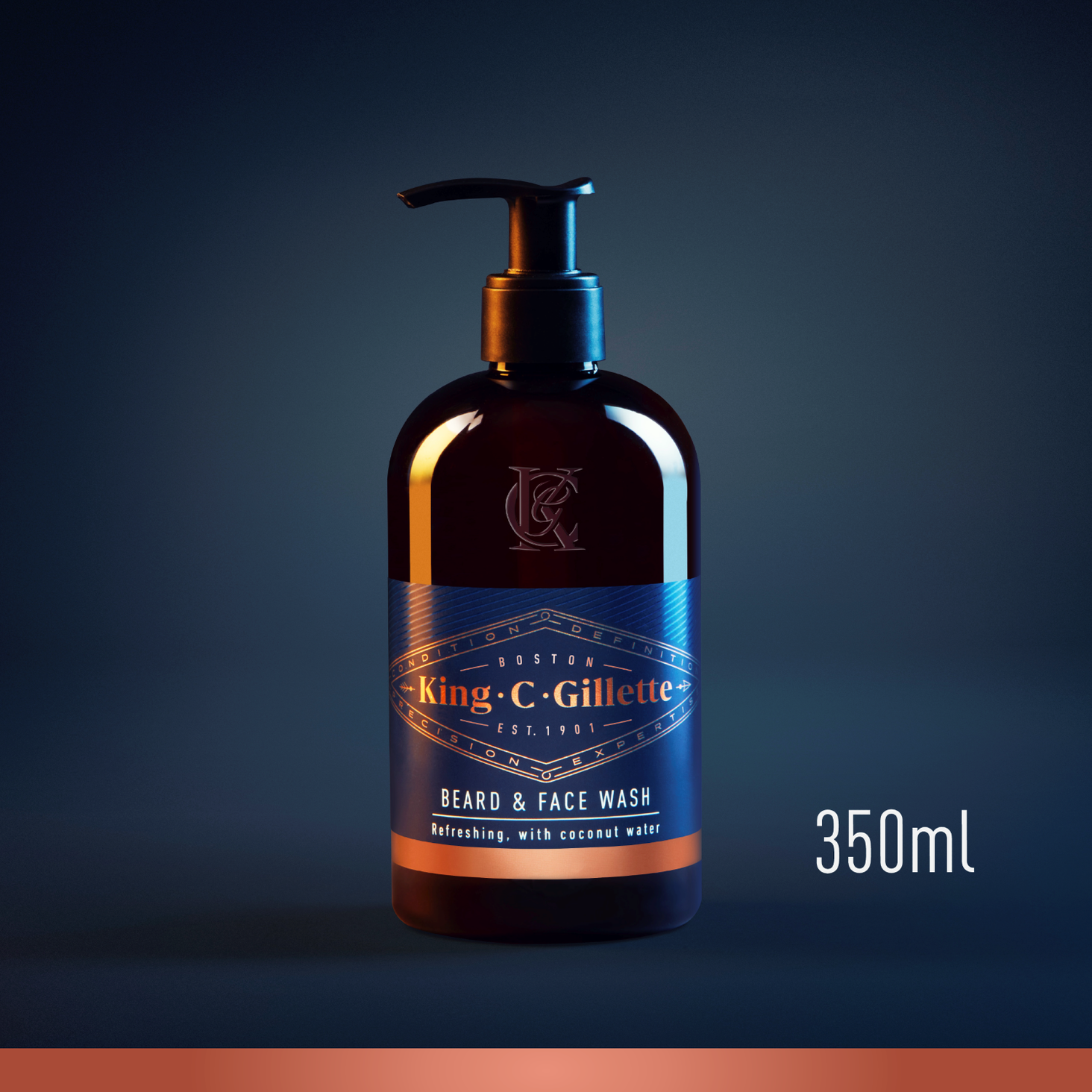 King C. Gillette Płyn do mycia 350 ml zdj produktu 6