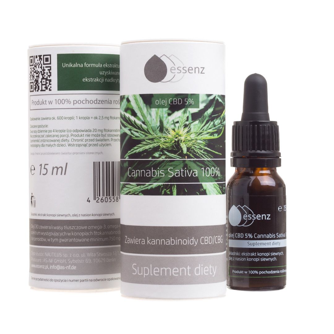エッセンシャルオイル CBN Oil 5% lekku Essenz Olej konopny 5% RAW 15ml - Opinie i ceny na Ceneo.pl